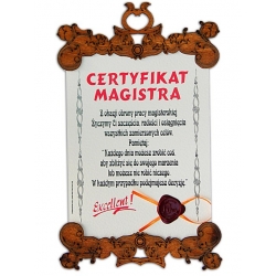 CERTYFIKAT MAGISTRA SP