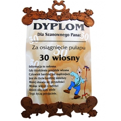 DYPLOM DLA 30 LATKA SK