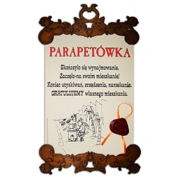 DYPLOM PARAPETÓWKA SP