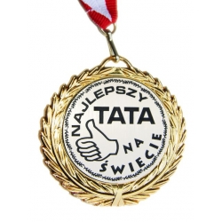 MEDAL NAJLEPSZY TATA METAL