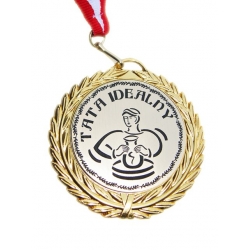 MEDAL TATA IDEALNY METAL