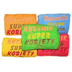 RĘCZNIK SUPER KOBIETY 140x70