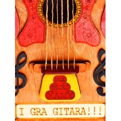 KARAFKA GITARA MAŁA DLA MAMY