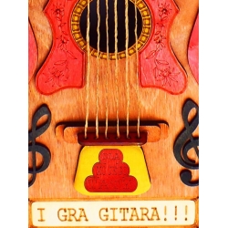 GITARA NA FLASZKĘ DLA TATY