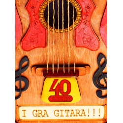 GITARA NA FLASZKĘ Z OKAZJI 40