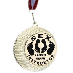 MEDAL SEX INSTRUKTOR METAL