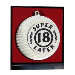 MEDAL SUPER 18 LATEK METAL