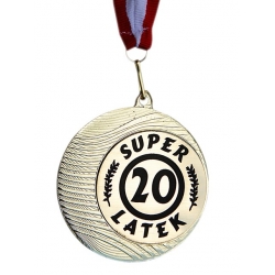 MEDAL SUPER 20 LATEK METAL