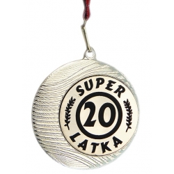 MEDAL SUPER 20 LATKA METAL