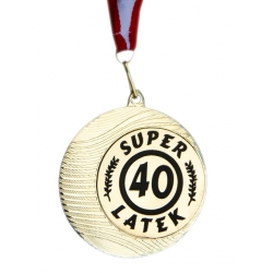 MEDAL SUPER 40 LATEK METAL