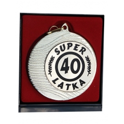 MEDAL SUPER 40 LATKA METAL