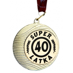 MEDAL SUPER 40 LATKA METAL