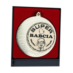 MEDAL SUPER BABCIA METAL