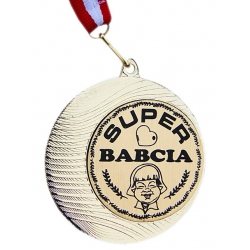 MEDAL SUPER BABCIA METAL