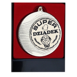 MEDAL SUPER DZIADEK METAL