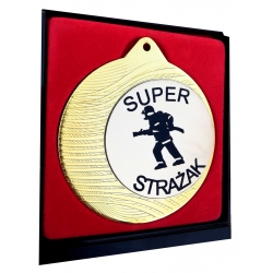 MEDAL SUPER STRAŻAK METAL