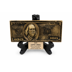 STATUETKA 100 DOLARÓW DLA BABCI