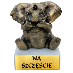 DUŻY SŁONIK NA SZCZĘŚCIE