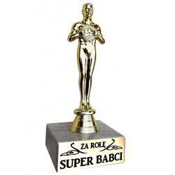 STATUETKA DLA SUPER BABCI OSK