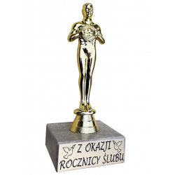 STATUETKA Z OKAZJI ROCZNICY ŚLUBU OSK