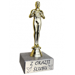 STATUETKA Z OKAZJI ŚLUBU OSK