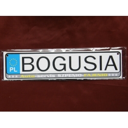 BOGUSIA - TABLICZKA