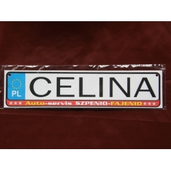 CELINA - TABLICZKA