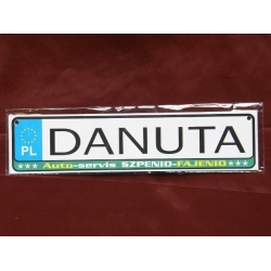 DANUTA - TABLICZKA