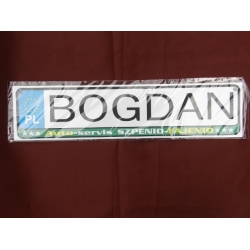 BOGDAN - TABLICZKA