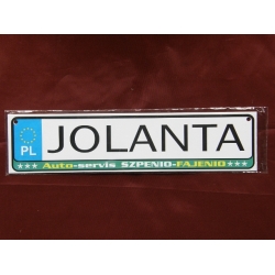 JOLANTA - TABLICZKA