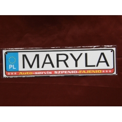 MARYLA - TABLICZKA