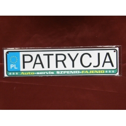 PATRYCJA - TABLICZKA