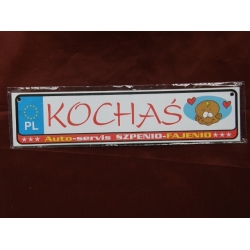 KOCHAŚ - TABLICZKA