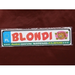 BLONDI - TABLICZKA